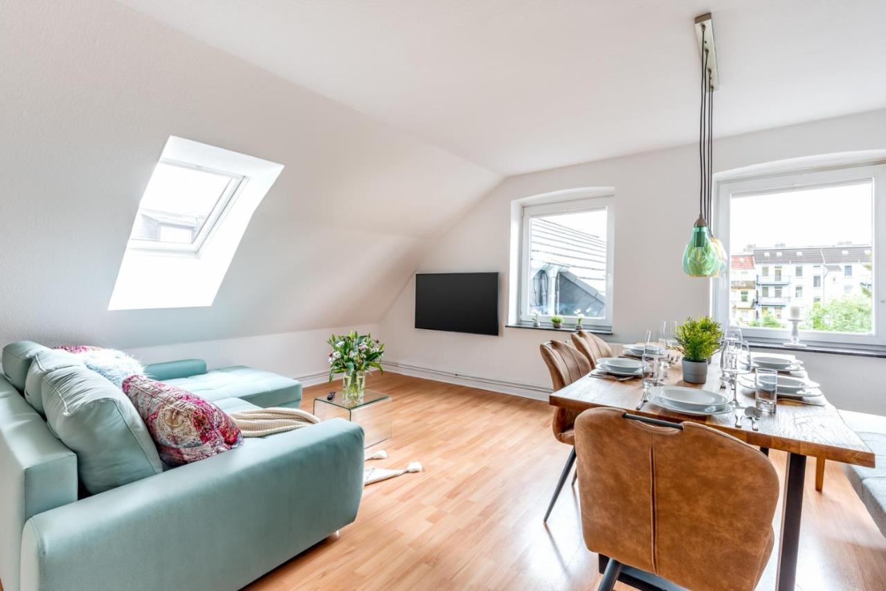 Madame Flens - Komfortable Wohnung Mit 3 Schlafzimmern Im 3 Og Flensburg Exterior foto