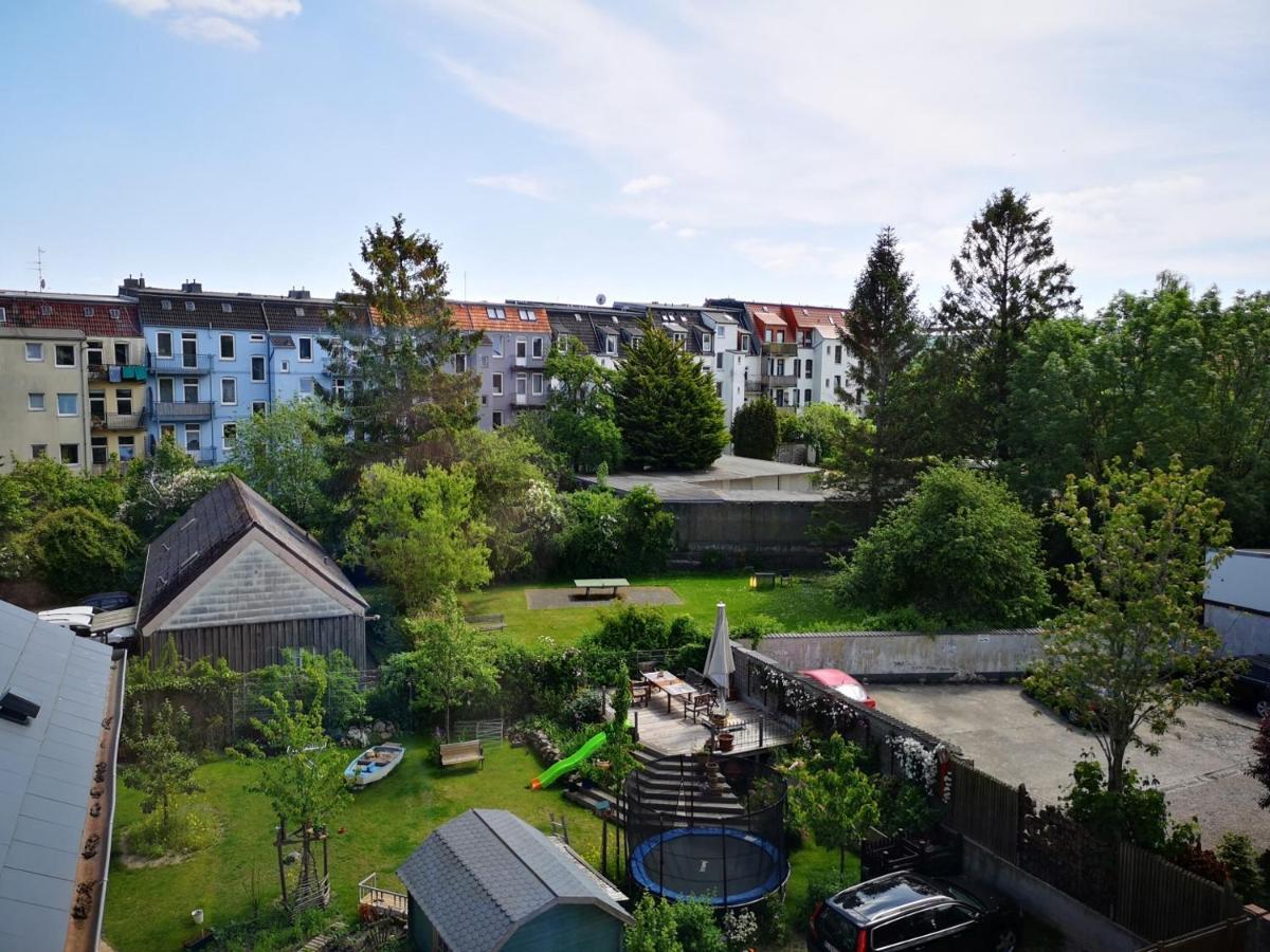 Madame Flens - Komfortable Wohnung Mit 3 Schlafzimmern Im 3 Og Flensburg Exterior foto